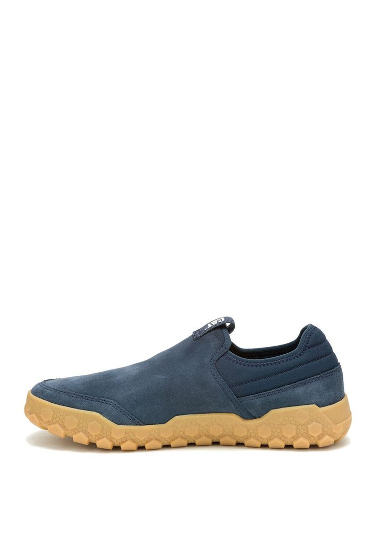 Zapatilla Slip On Gamuza Hombre Hex + Azul Marino -4