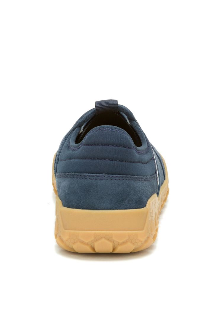 Zapatilla Slip On Gamuza Hombre Hex + Azul Marino -5