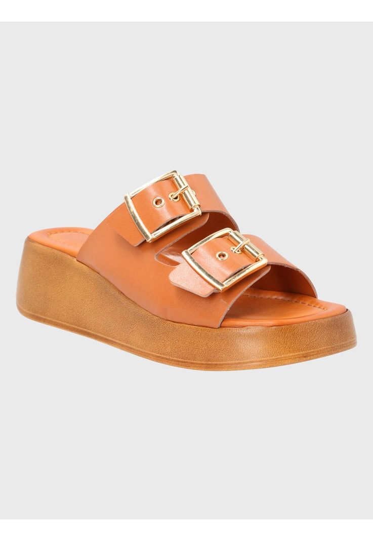 Sandalia Naranja Mujer Carlotta -0