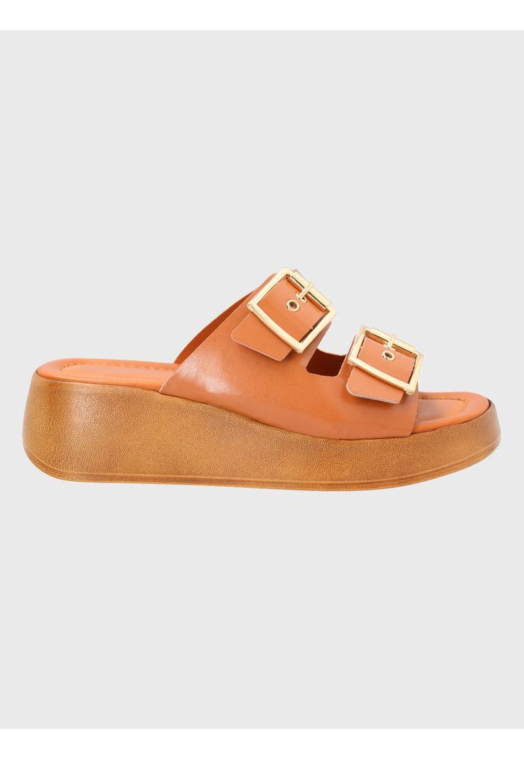 Sandalia Naranja Mujer Carlotta -1