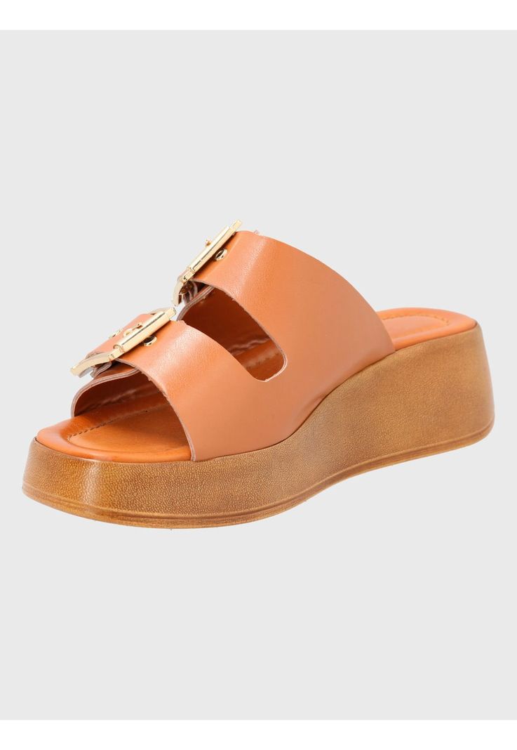 Sandalia Naranja Mujer Carlotta -3