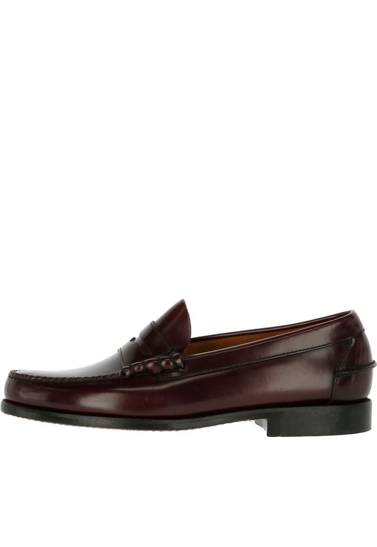Mocasin Cuero Prada Burdeo-4