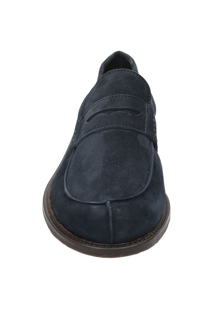 Zapato Cuero Hombre Oglio Azul Marino-3