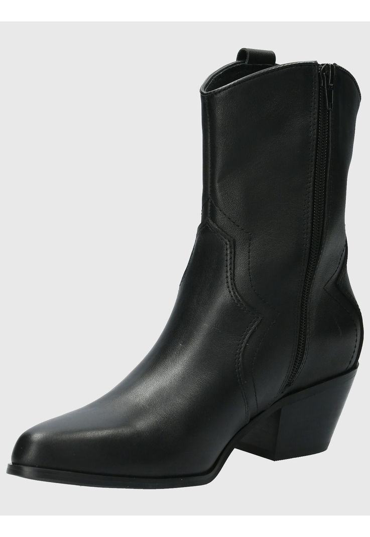 Bota vaquera texana Mujer Sawyer Negro-4