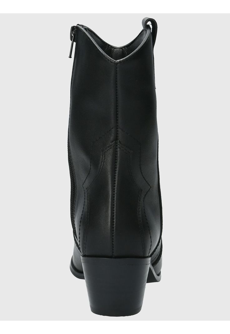 Bota vaquera texana Mujer Sawyer Negro-6