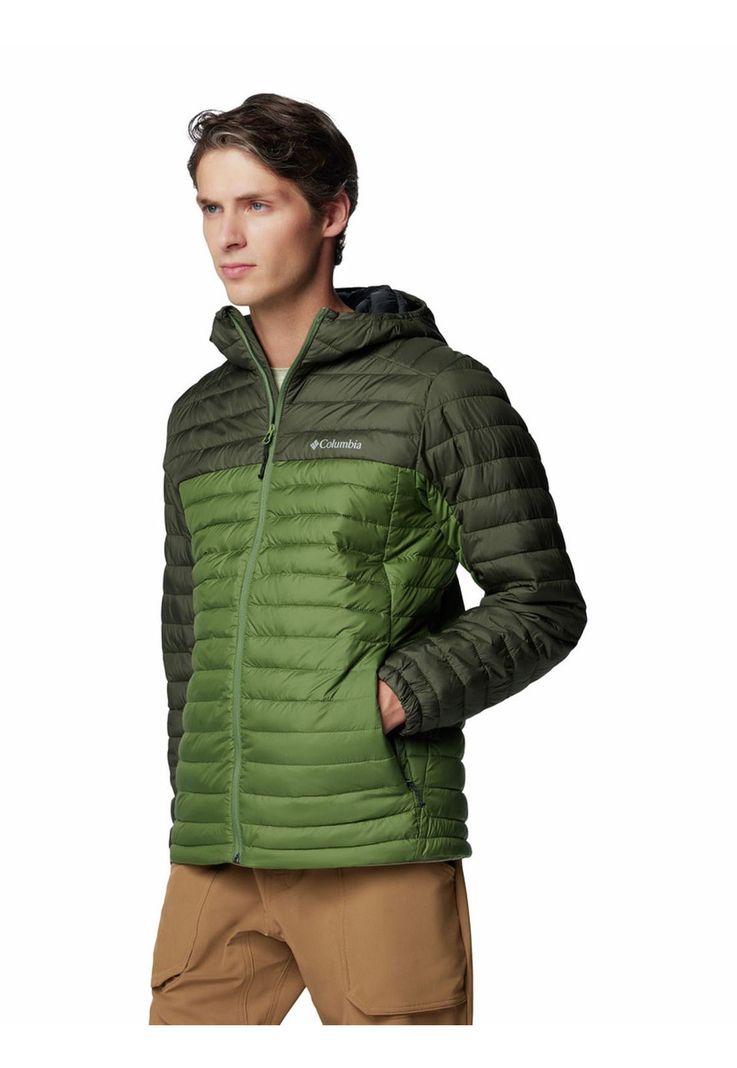 Parka Hombre Silver Falls Ii Hooded Verde-1
