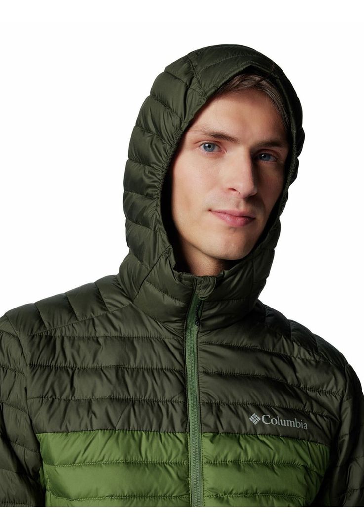 Parka Hombre Silver Falls Ii Hooded Verde-3