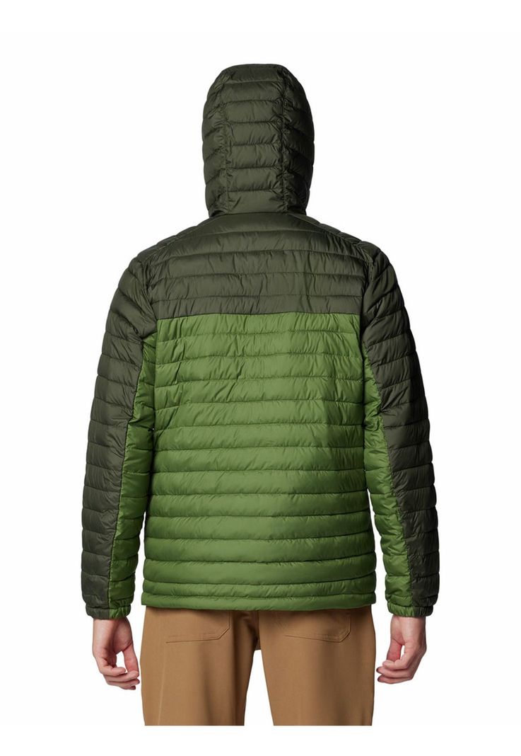 Parka Hombre Silver Falls Ii Hooded Verde-7