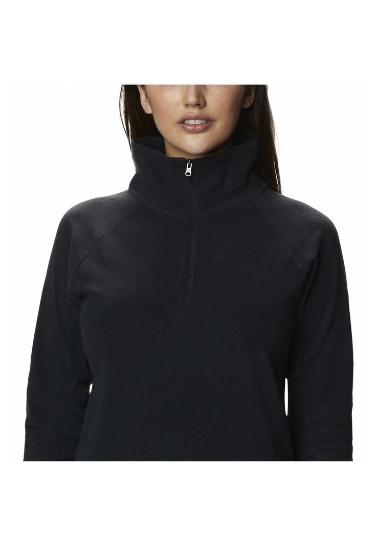 Polar Mujer Glacial Iv 1/2 Zip Negro-4