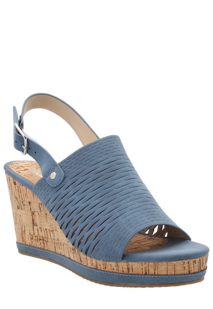 Sandalia Mujer Florencia Denim -0
