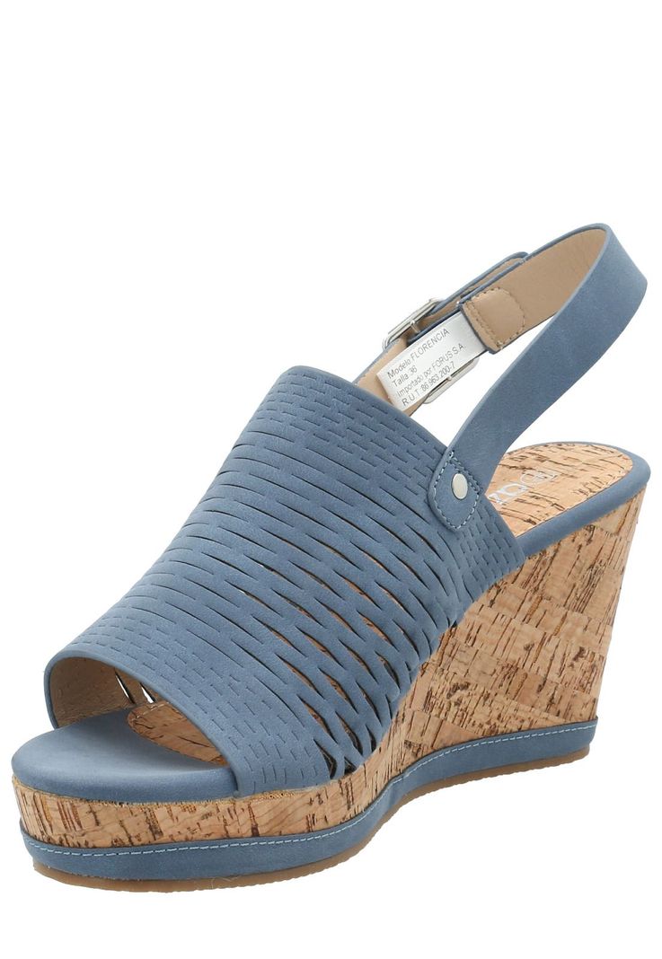 Sandalia Mujer Florencia Denim -3