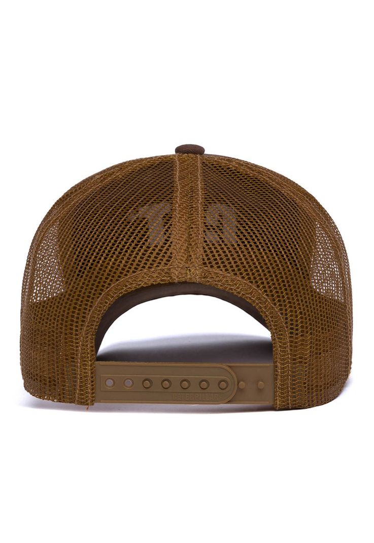 Jockey Trucker 2D Logo Hombre Café-1