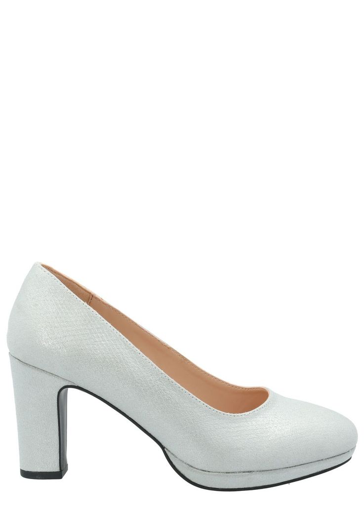 Zapato Mujer Azucena Plateado-1