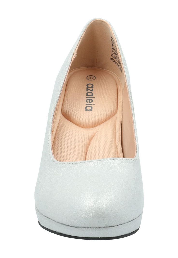 Zapato Mujer Azucena Plateado-3
