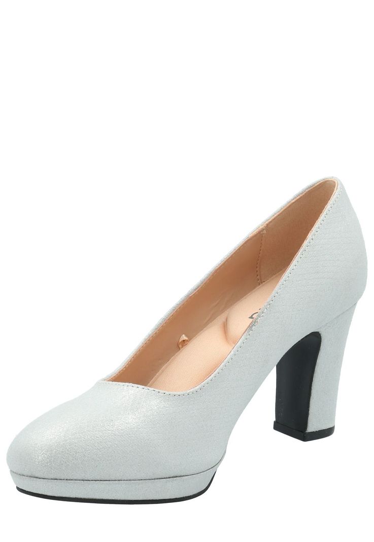 Zapato Mujer Azucena Plateado-4