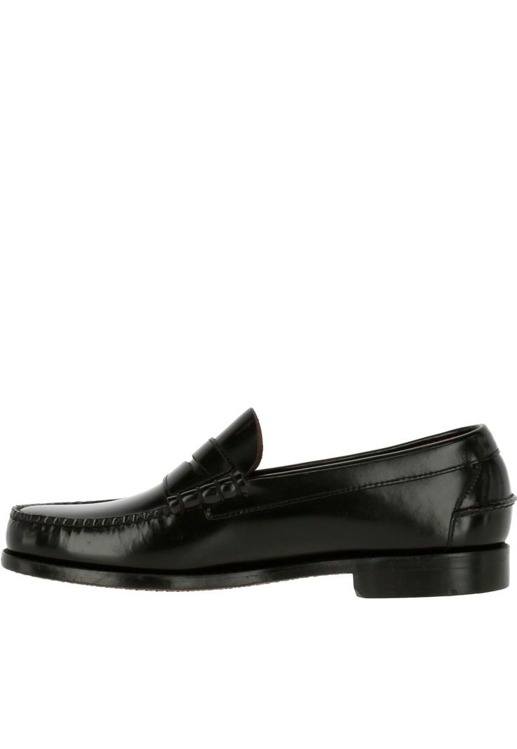 Mocasin Cuero Prada Negro-5