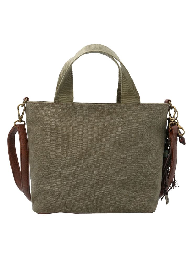 Cartera Textil Mujer Nature Bag Verde-1