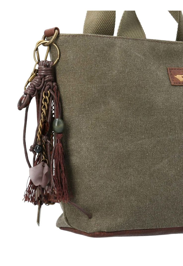 Cartera Textil Mujer Nature Bag Verde-2