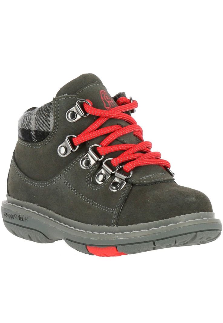 Botin Cuero Alpine Boot Gris