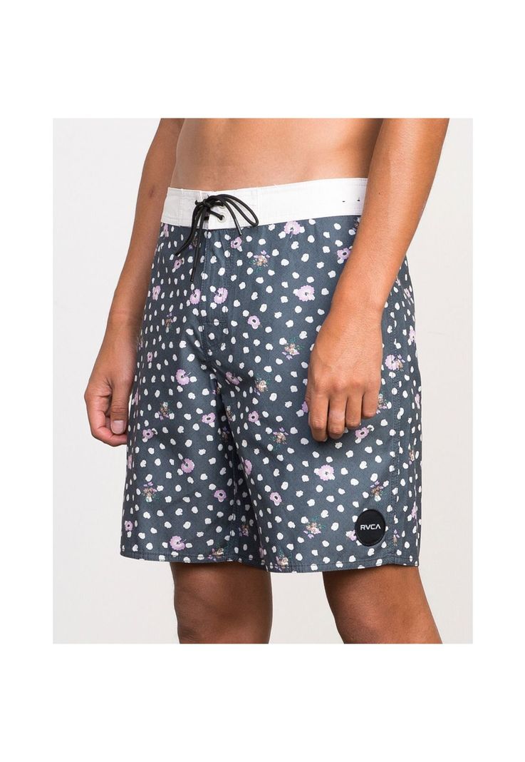 Traje de baño Hombre Poliéster Rvca Dahlia Trunk Masculino RVCA-1