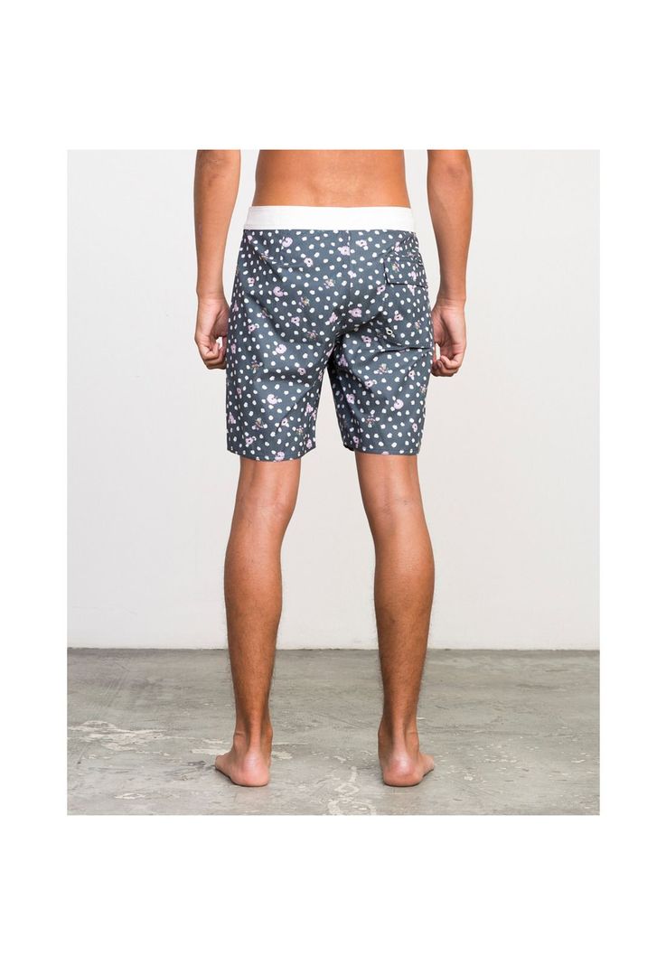 Traje de baño Hombre Poliéster Rvca Dahlia Trunk Masculino RVCA-2