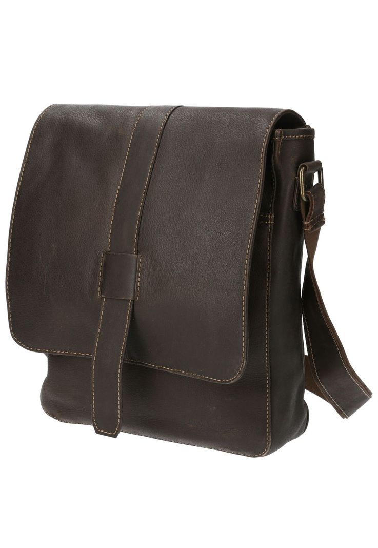 Maletín Cuero Unisex Th Drake Cross Café-1