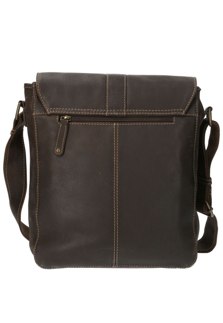 Maletín Cuero Unisex Th Drake Cross Café-2