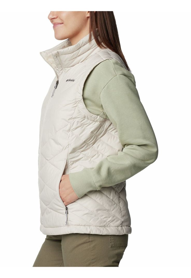 Parka Sin Mangas Mujer Heavenly Ii Vest Beige-1