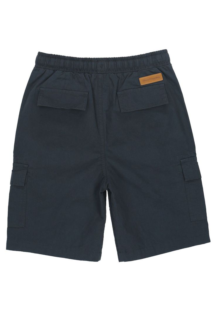 Short Niño Cargo Azul-1