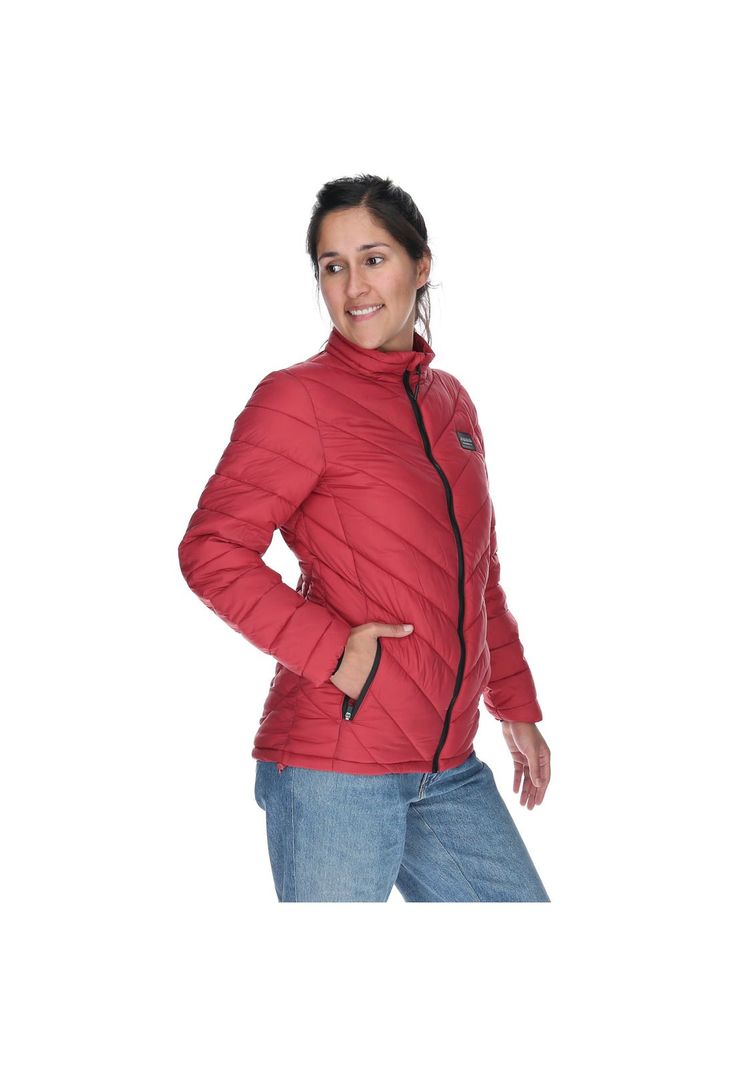 Parka Mujer Frost Parka Rojo-5