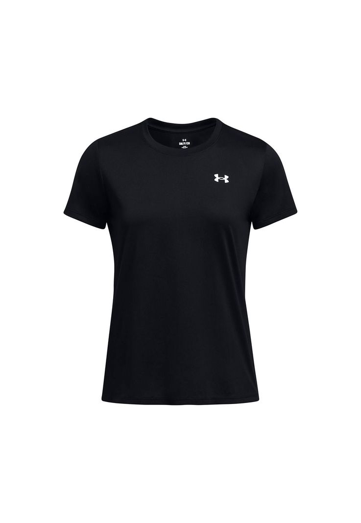 Polera manga corta UA Tech mujer Negro-0