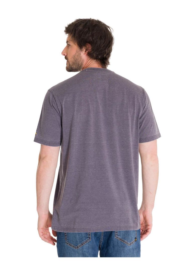 Polera Burnout Henley Hombre Gris-3
