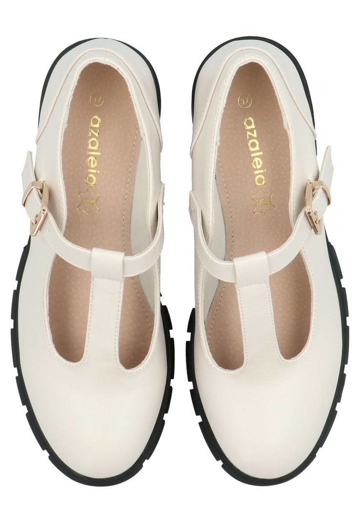 Zapato Mary Jane Rovers Mujer Crudo-7