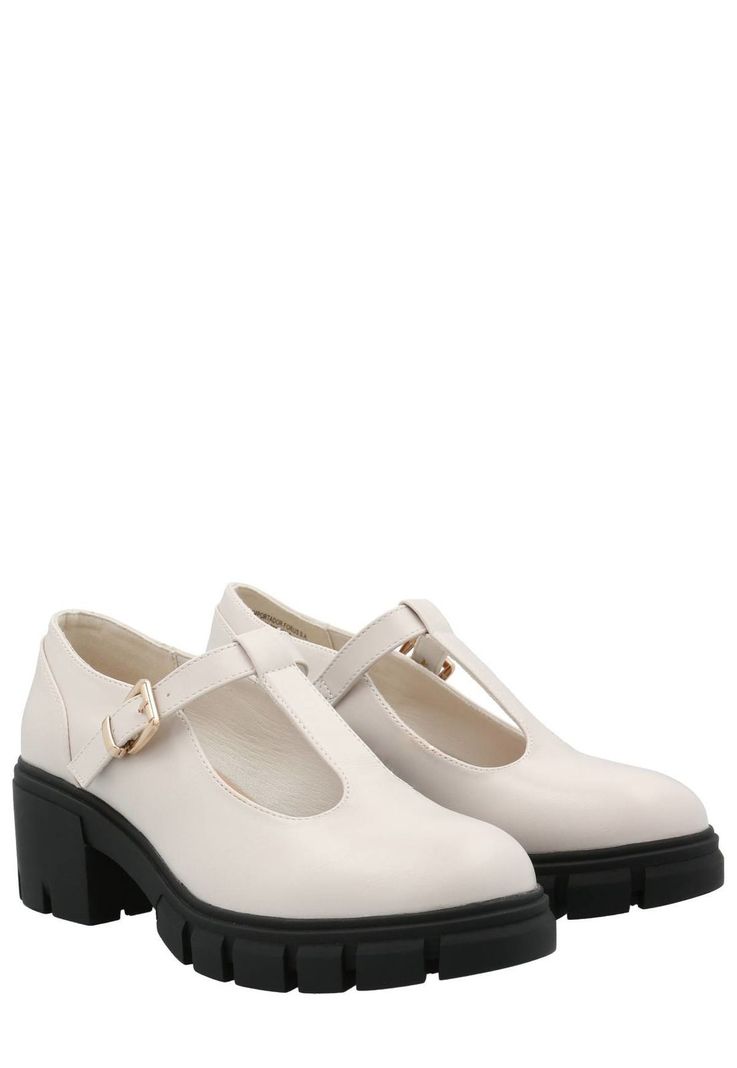 Zapato Mary Jane Rovers Mujer Crudo-8