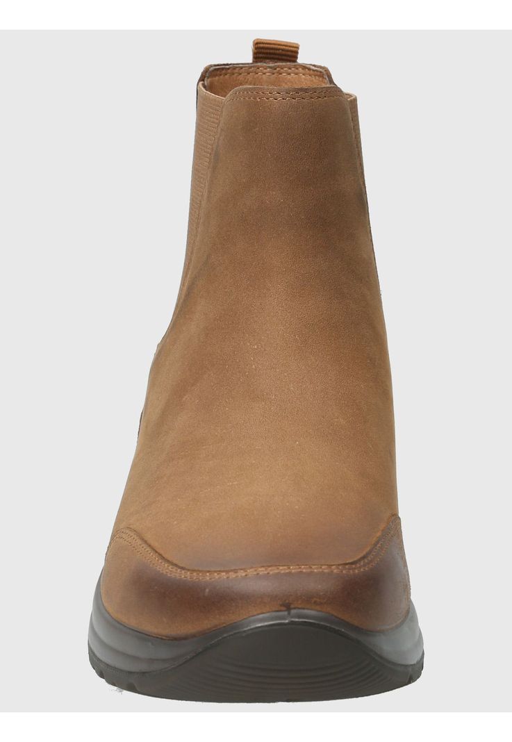 Botin Cuero Mujer Coley Café-3