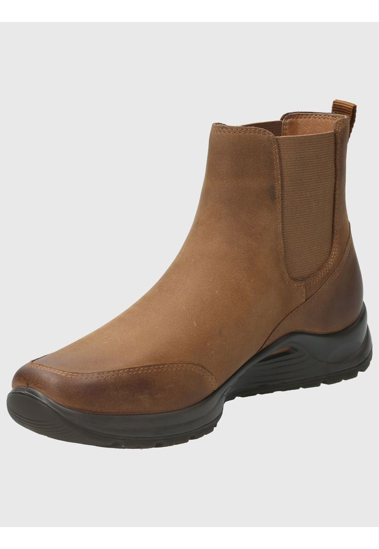 Botin Cuero Mujer Coley Café-4