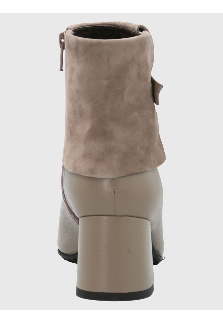 Botín Cuero Mujer Mattia Beige-6