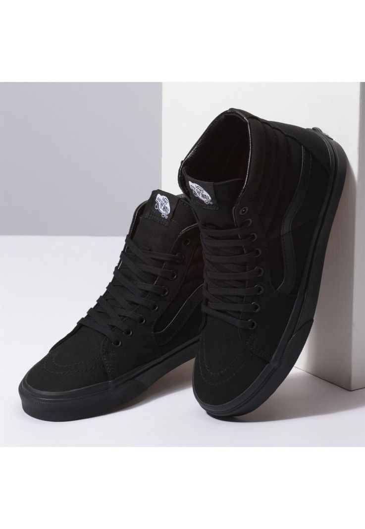 Zapatilla Con Caña Ua Sk8-Hi Negro Unisex-3