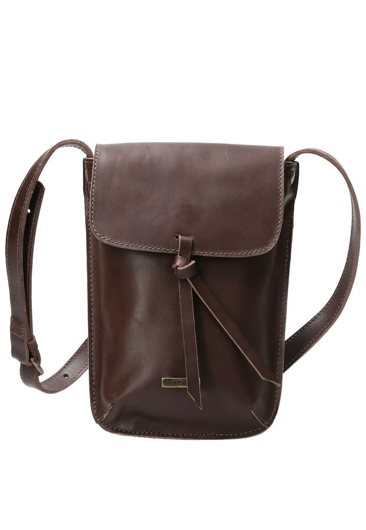 Cartera Mujer Leff Cross Café