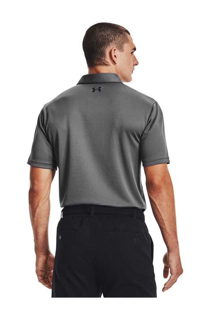 Polera Hombre Tech Polo Gris-4