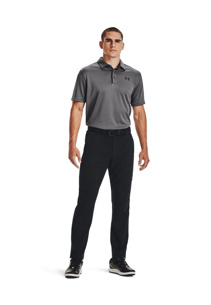 Polera Hombre Tech Polo Gris-5