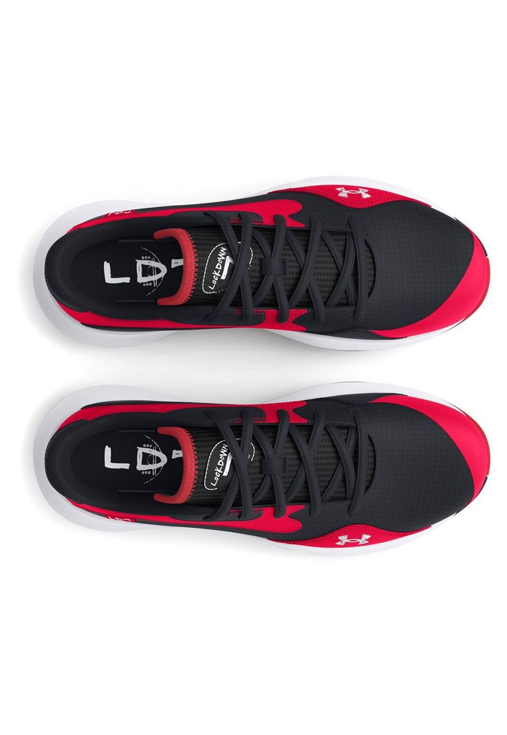 Zapatillas Bsketball unsex Lockdown7  Rojo-4