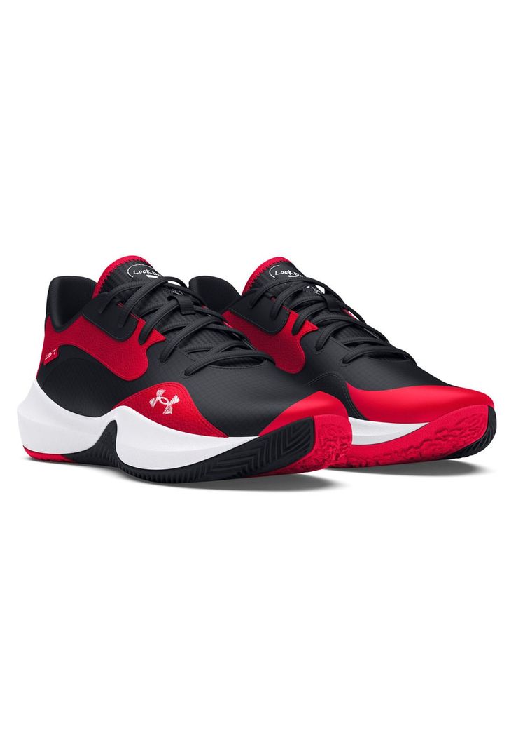Zapatillas Bsketball unsex Lockdown7  Rojo-5