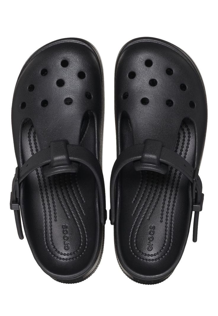 Sandalia Crocs Mujer Cls Mary Jane Clog Negro-4