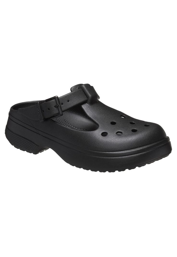 Sandalia Crocs Mujer Cls Mary Jane Clog Negro-6