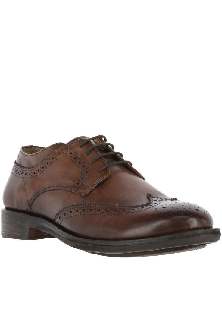 Zapato Cuero Hombre Bradford Café-0