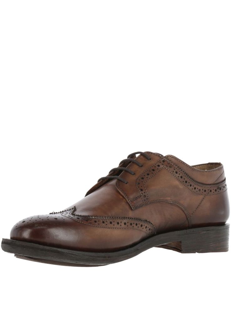 Zapato Cuero Hombre Bradford Café-1