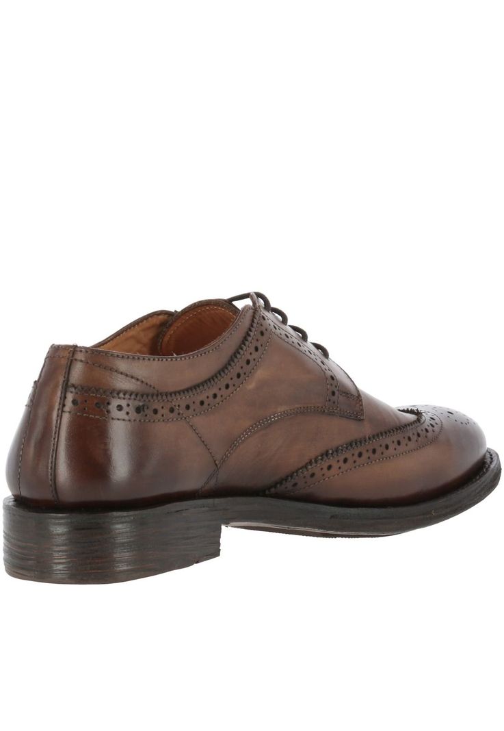Zapato Cuero Hombre Bradford Café-5