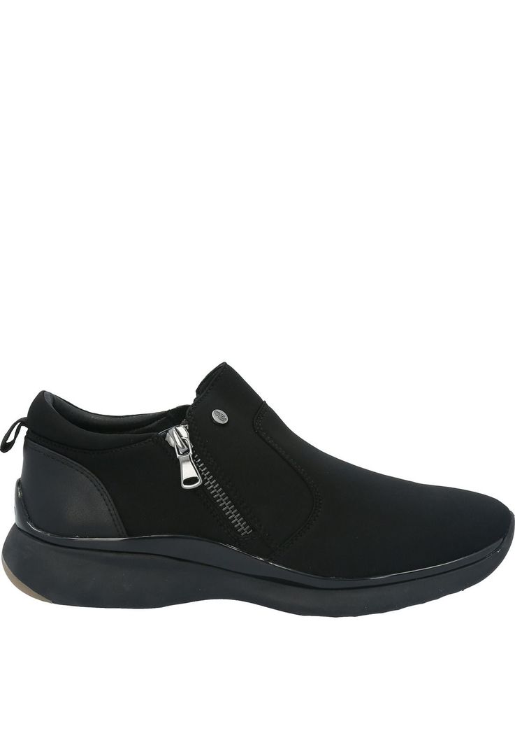 Zapatilla Mujer Lutus Negro-1