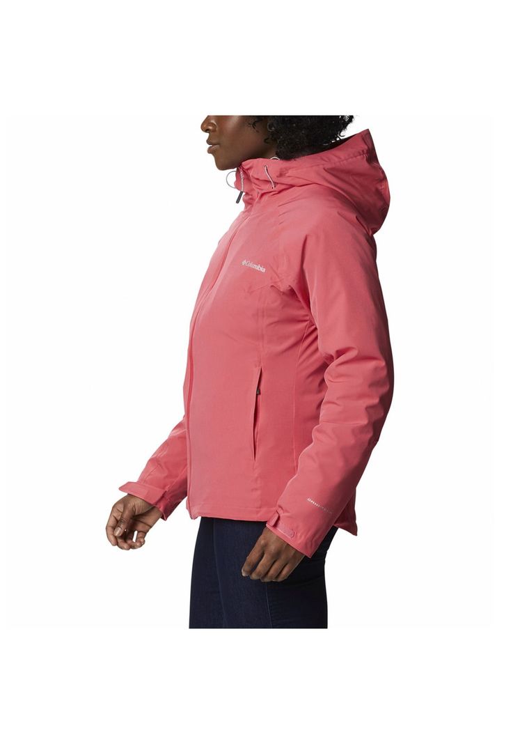 Parka Mujer Trail Pinned Jacket Rojo-1